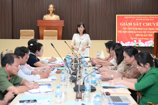 Đẩy nhanh tiến độ các dự án, chính sách dân tộc tôn giáo vùng biên giới