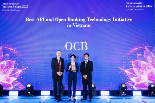 OCB nhận cú đúp giải thưởng từ The Asian Banker và Top 50 Doanh nghiệp Phát triển bền vững tiêu biểu Việt Nam 2026