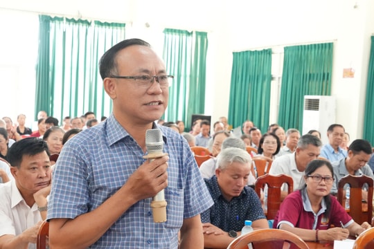 TP. Hồ Chí Minh: Cử tri kiến nghị đẩy nhanh các dự án chống ngập, chỉnh trang hạ tầng đô thị