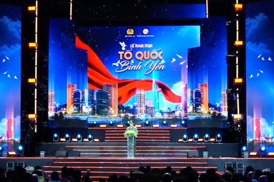 Khai mạc chuỗi sự kiện "Tổ quốc bình yên" tại TP. Hồ Chí Minh