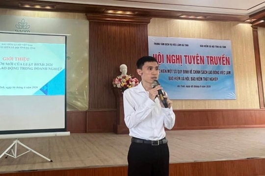 Hà Tĩnh: Tuyên truyền chính sách về lao động việc làm và bảo hiểm thất nghiệp