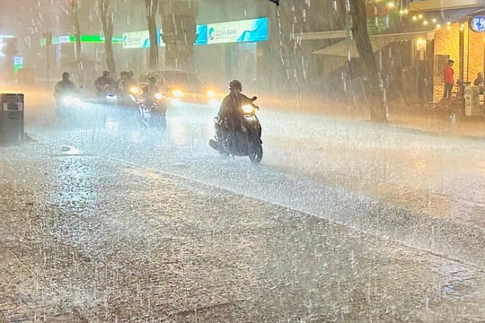 17 tỉnh, thành phố cần chủ động ứng phó với mưa lớn