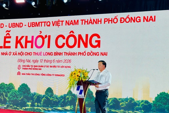 TP. Đồng Nai: Khởi công dự án nhà ở xã hội cho thuê đầu tiên cả nước