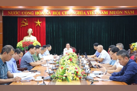 Phú Thọ: Không để vướng mắc giải phóng mặt bằng làm chậm tiến độ các dự án