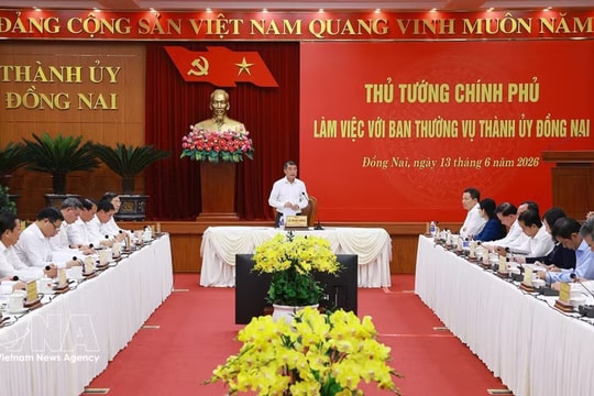 PM urges Dong Nai to step up role as a key driver of national growth