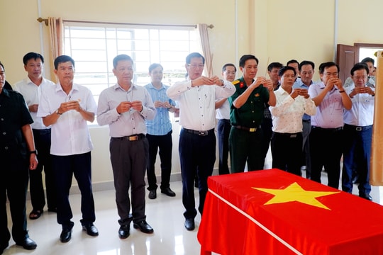 An Giang: Sẽ đưa hàng trăm hài cốt liệt sĩ về đất mẹ