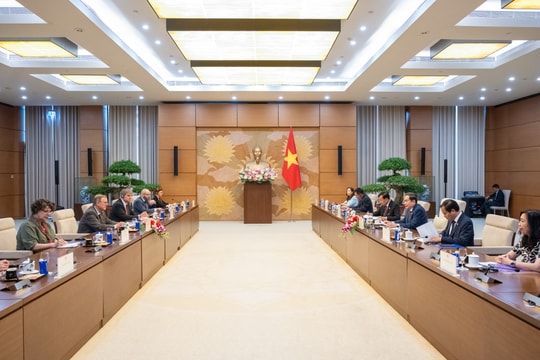 Chủ tịch Quốc hội Trần Thanh Mẫn tiếp Phó Chủ tịch Quốc hội Cộng hòa Liên bang Đức Bodo Ramelow