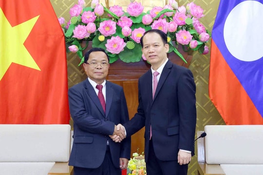 Làm sâu sắc hơn nữa quan hệ hợp tác giữa Bộ, ngành tư pháp hai nước Việt Nam - Lào