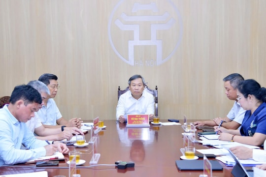 Chủ tịch UBND thành phố Hà Nội Vũ Đại Thắng tiếp công dân định kỳ tháng 6/2026