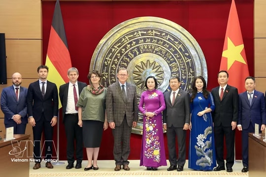 Vietnam, Germany seek to elevate parliamentary ties and strategic partnership