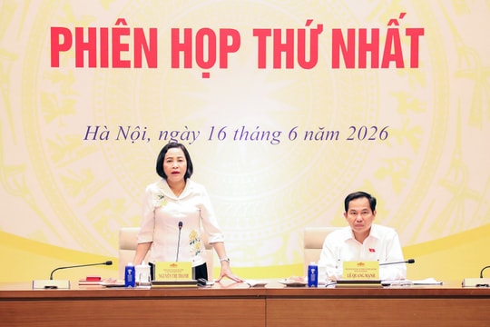 Phó Chủ tịch Quốc hội Nguyễn Thị Thanh chủ trì Phiên họp thứ Nhất, Hội đồng Thi đua - Khen thưởng