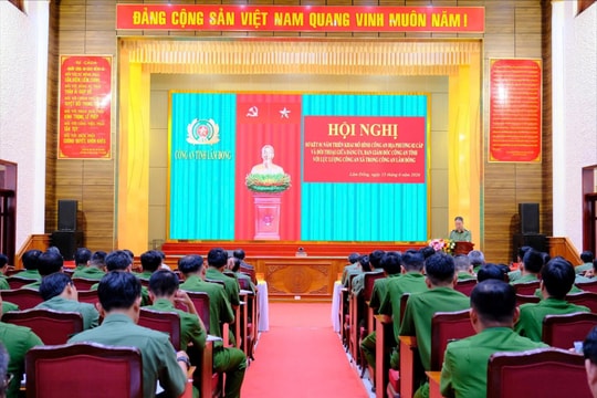 Lâm Đồng: Mô hình Công an địa phương 2 cấp phát huy hiệu quả sau 1 năm triển khai