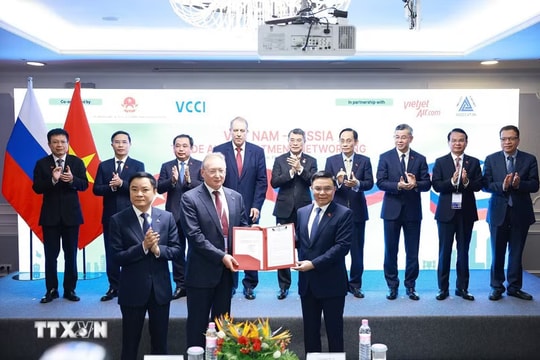 Động lực mới kết nối thương mại và đầu tư Việt Nam-Liên bang Nga