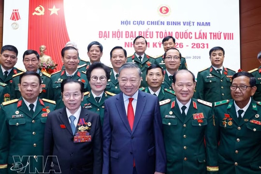 Top leader calls for stronger Vietnam War Veterans’ Association at national congress