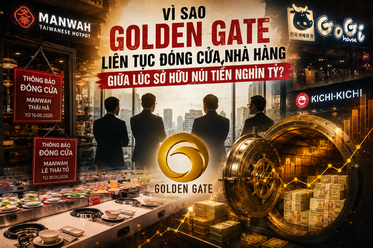 Tiền gửi ngân hàng tăng vọt, nhà hàng lần lượt đóng cửa: Điều gì đang xảy ra tại Golden Gate?