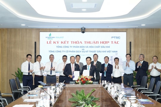PVFCCo và PTSC ký kết Thỏa thuận hợp tác chiến lược mới