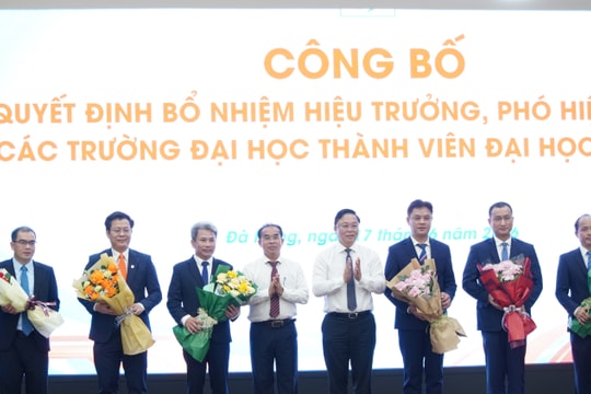 Đại học Đà Nẵng kiện toàn lãnh đạo 6 trường thành viên