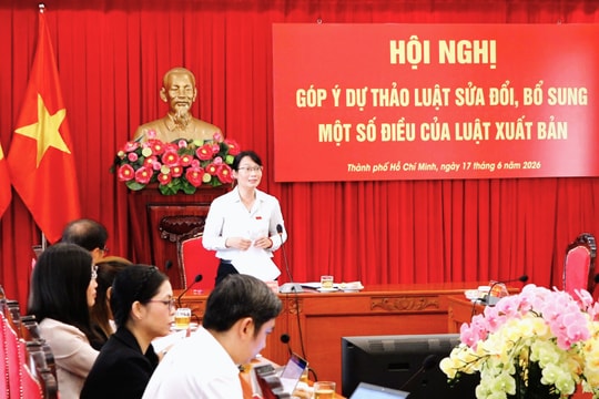 Đoàn ĐBQH TP. Hồ Chí Minh lấy ý kiến Luật Xuất bản: Xây dựng môi trường Xuất bản số chuyên nghiệp, theo kịp công nghệ
