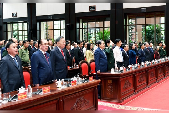 Tổng Bí thư, Chủ tịch nước Tô Lâm dự Đại hội đại biểu toàn quốc Hội Cựu chiến binh lần thứ VIII