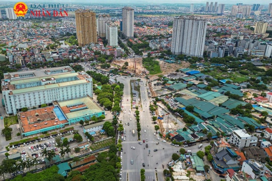 Hà Nội: Cận cảnh công trường nút giao Phạm Tu - đường 70 sau khi hoàn thành giải phóng mặt bằng