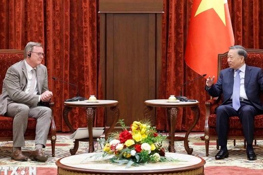 Đẩy mạnh quan hệ đối tác chiến lược Việt Nam - Đức