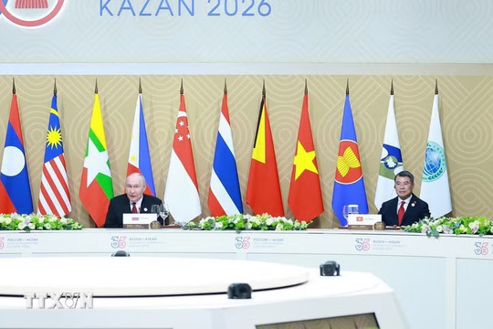 ASEAN và Nga nhất trí tăng cường kết nối hội nhập Á - Âu