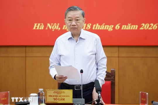 Tổng Bí thư, Chủ tịch nước Tô Lâm: Tập trung xử lý dứt điểm các vụ án, vụ việc nghiêm trọng, phức tạp