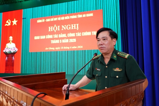 Bộ đội Biên phòng An Giang quán triệt thực hiện nghiêm các văn bản Trung ương và Bộ Quốc phòng
