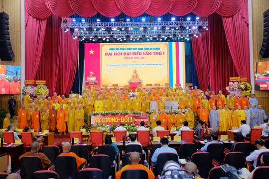 Đại hội Đại biểu Phật giáo tỉnh An Giang lần thứ I thành công tốt đẹp