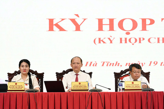 Hà Tĩnh: HĐND tỉnh thông qua 3 nghị quyết quan trọng tại kỳ họp chuyên đề