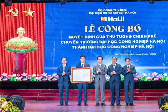 Chuyển Trường Đại học Công nghiệp Hà Nội thành Đại học Công nghiệp Hà Nội