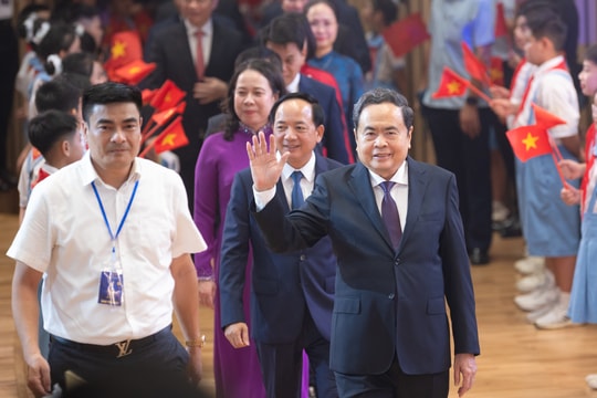 Chủ tịch Quốc hội Trần Thanh Mẫn dự Lễ trao giải Báo chí quốc gia lần thứ XX