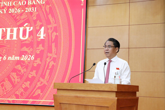 Khai mạc Kỳ họp thứ Tư, HĐND tỉnh Cao Bằng khóa XVIII: Khơi thông các nguồn lực, tạo động lực mới cho phát triển