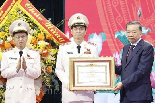 Học viện An ninh nhân dân đón nhận danh hiệu Anh hùng lực lượng vũ trang nhân dân lần thứ 3