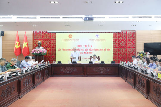 Góp ý hoàn thiện dự thảo Luật sửa đổi, bổ sung một số điều của Luật Kiến trúc