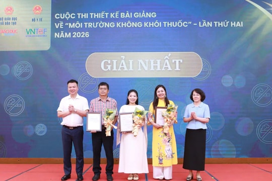 Lan tỏa học liệu phòng, chống tác hại của thuốc lá trong nhà trường