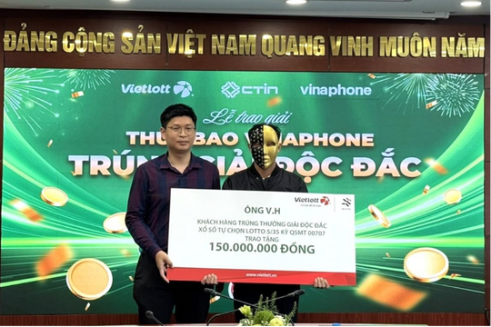 Trúng Vietlott gần 10 tỷ đồng nhờ bộ số xuất hiện trong mơ