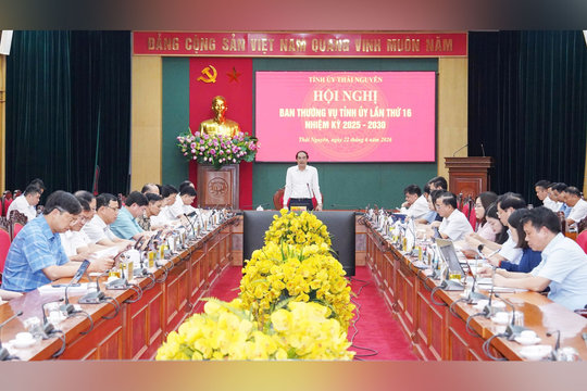 Thái Nguyên: Phấn đấu hoàn thành mục tiêu tăng trưởng 2 con số