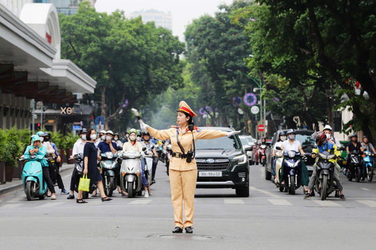 Phân luồng giao thông phục vụ Lễ kỷ niệm 80 năm Ngày truyền thống lực lượng QQ8823 Online nhân dân
