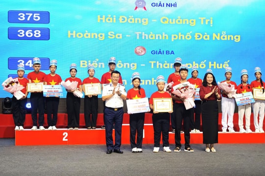 Chung kết khu vực 3 Cuộc thi “Em yêu biển, đảo quê hương” năm học 2025 - 2026