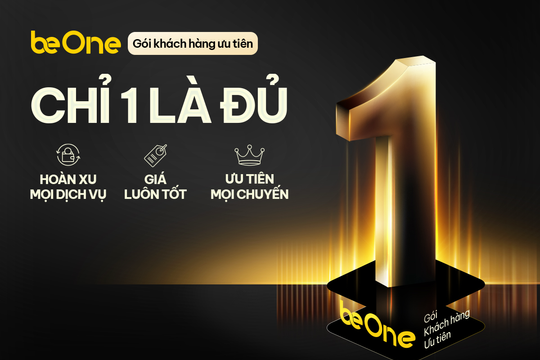 Be Group dừng chương trình beLoyalty, ra mắt beOne với cơ chế hoàn 10% beXu và loạt quyền lợi ưu tiên