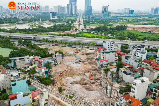 Hà Nội: Cận cảnh vị trí chuẩn bị xây hầm chui Tây Thăng Long hơn 1.100 tỷ đồng