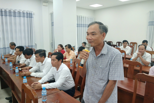 Tây Ninh: Quan tâm giải quyết, trả lời kiến nghị của cử tri