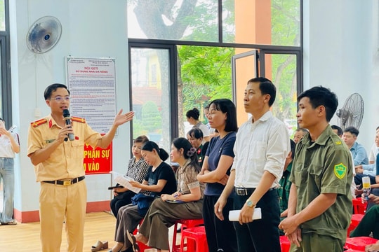 Thái Nguyên: Đào tạo kỹ năng lái xe mô tô, xe gắn máy an toàn tại phường Phổ Yên