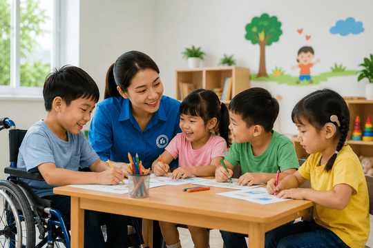 TP. Hồ Chí Minh: Không để trẻ em có hoàn cảnh đặc biệt bị bỏ lại phía sau
