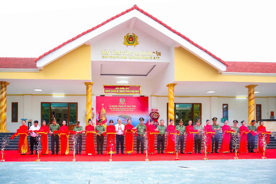 Tập đoàn Đèo Cả đồng hành cùng Bộ Công an kiến tạo những công trình nhân văn tại Tây Nam Bộ
