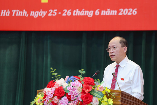 Kỳ họp thứ 5 HĐND tỉnh Hà Tĩnh khóa XIX: Quyết sách vì dân, vì sự phát triển bền vững của Hà Tĩnh