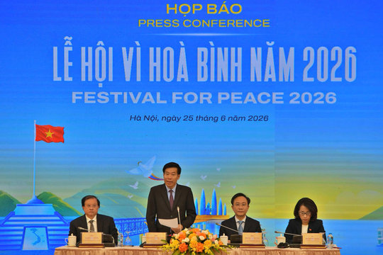 Sẽ tổ chức "Concert Quốc gia" trong Lễ hội Vì Hòa bình năm 2026