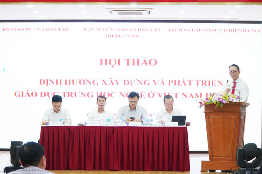 Định hướng xây dựng và phát triển giáo dục trung học nghề ở Việt Nam hiện nay