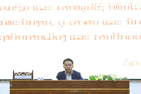 Lao academy promotes application of Complete Works of Ho Chi Minh in political education